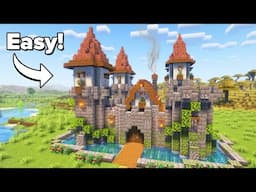 Minecraft: How to Build a Castle | Tutorial🏰