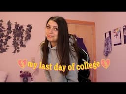 my last day of college ever // vlog from the vault