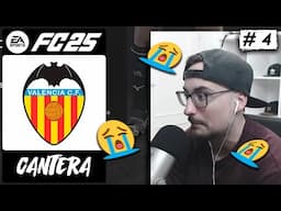 EA Sports me Despide de la partida 😭 #4 Valencia CF | FC 25 Modo Carrera Cantera