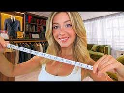 ASMR SUIT MEASURING | Detailed Head To Toe Realistic Tailor Measuring You 📏 | Soft Spoken