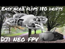 Learning to FLY FPV with DJI Neo using easy ACRO