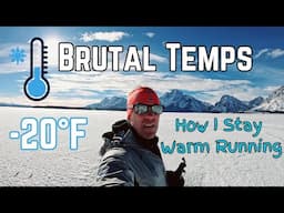 My WINTER RUNNING Clothing System | Jackson Hole WYO