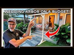 Build Your Very Own Wedding / Garden Arbor Under $100!!