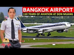 DON MUANG Thailand's No.1 Airport | History | Hijacks | Flooding | Drug Busts | Expansion | Suicide