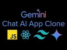 Building a custom GEMINI CLONE Chat app with ReactJS, TailwindCSS, Gemini API and ReactMarkdown