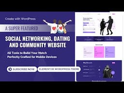 Make a feature-rich Social Dating & Networking Website | LoveDate: Social Community WordPress Theme