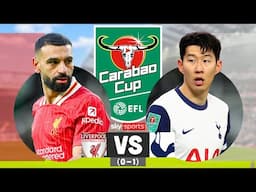 LIVERPOOL vs TOTTENHAM LIVE (4-1) EFL CUP Semi Final