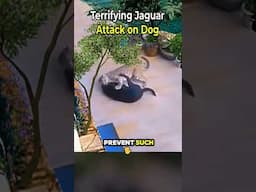 Terrifying Jaguar Attack on Dog