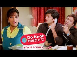 Do Knot Disturb Movie Scenes | Lara ne aisa kya dekha jo sab shock mei pad gaye!? | Govinda | Lara