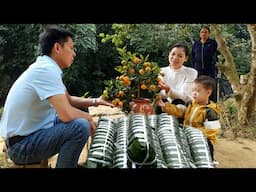 Vietnamese Tet: Wrap banh chung and decorate the house to welcome the new year