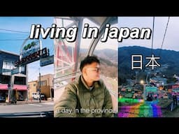 LIVING IN JAPAN 🍡🚠 | day in the province, trying japanese food & sagamiko vlog!