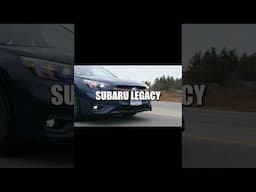 Subaru Legacy: Reliable All Weather Sedan.#shorts #automobile #electriccar