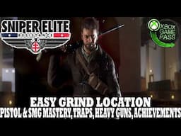 Sniper Elite Resistance | Farm Location | Pistol & SMG Masteries, Traps, Heavy Gun Achievement Guide