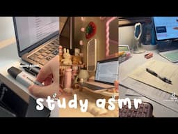 study asmr for the new semester!