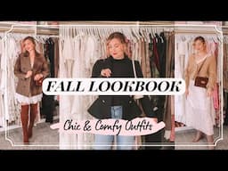 FALL LOOKBOOK: 6 Chic & Comfy Outfits!🍂🧡