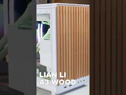 New LIAN Li A3 White with Wood Front Panel