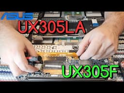 Asus UX305F Disassembly, But I Bought The Wrong Parts - Jody Bruchon Tech