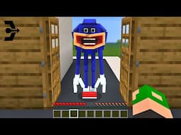 SHIN SONIC QUE EVOLUI INVADIU MINHA CASA NO MINECRAFT!!