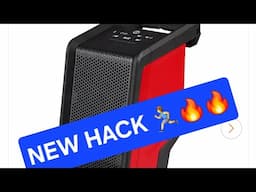 NEW HACK 🏃‍♂️🔥🔥 Milwaukee M12 Jobsite Speaker