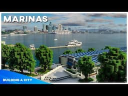 Marinas - Building A City #123 [Minecraft Timelapse]