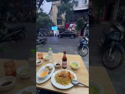 EATING ON HANOI STREETS