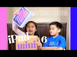 Unboxing iPad mini 6th Gen  -  throwbk