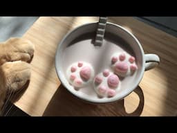 cat paw marshmallow recipe 🐾