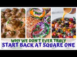 WHY WE DON'T EVER TRULY START BACK AT SQUARE ONE - HEALTHY DIET RAW FOOD VEGAN