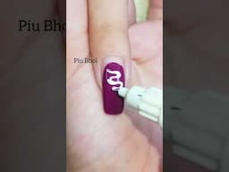 simple nail art design #nailart #shorts