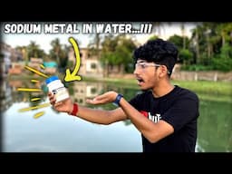 Don't Throw SODIUM METAL In Water | SHOCKING REACTION 😲😱🔥