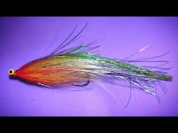 Predator Tube Fly for Fly Fishing By Ruben Martin