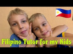 This Kind Filipino Became English Teacher for my Children