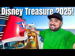 AMAZING Day At Sea On The Disney Treasure! Disney Cruise Line 2025! Disney Treasure Cruise Vlog 2