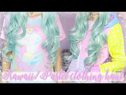 SUPERCUTE KAWAII/PASTEL CLOTHING HAUL