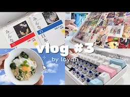 (vlog#3) first day of *online* college 📝💻 | year abroad Q&A 🇯🇵 | anime wall decor| BA Japanese