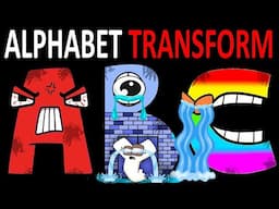 Alphabet Lore But they ran away! (A-Z...)