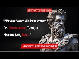 Ancient Greece Philosophers Life Lessons | Great Principles