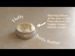 Whipped Hemp Body Butter Recipe | DIY Skincare for Sensitive Skin | Bottega Zero Waste