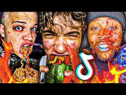 EXTREME 1 Hour Spicy Food Tiktok Compilation 🥵