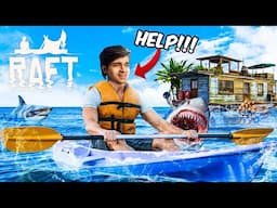 Can i Survive From Shark | Raft Survival | Part 1