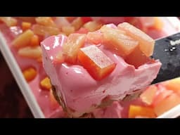 GRAHAM JELLY FRUIT CAKE PATOK NA BUDGET DESSERT!