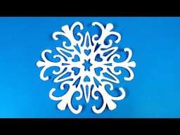 DIY Paper Snowflakes how to Make Snowflakes