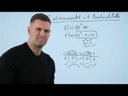 Extremwert mit Monotonietabelle nachweisen | Mathe by Daniel Jung