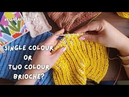 What's the Difference between Single Colour and Two Colour Brioche?