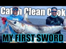 Swordfish Catch Clean and Cook