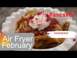 #airfryerFebruary ￼ Air, fried pancake fail, but taste so good