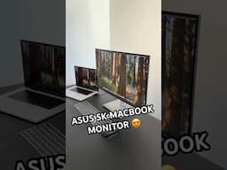 New 5K MacBook Monitor #macbook #monitor #asus #proart