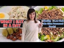 HEALTHY What I Eat In A Day | Low Carb & Fasting