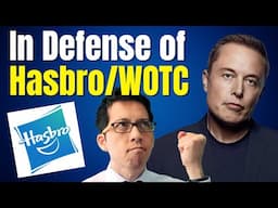 Defending Hasbro/WOTC's stance against bigotry and fascist Elon Musk (the D&D Twitter/X controversy)