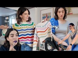 Weekend Chaos: Viral Lip Stain, Peloton Struggles & Cooking with the kids! | Lily Pebbles